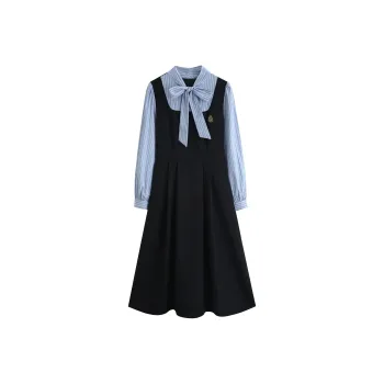 ZCDECO Long Sleeved Dress Women's Black