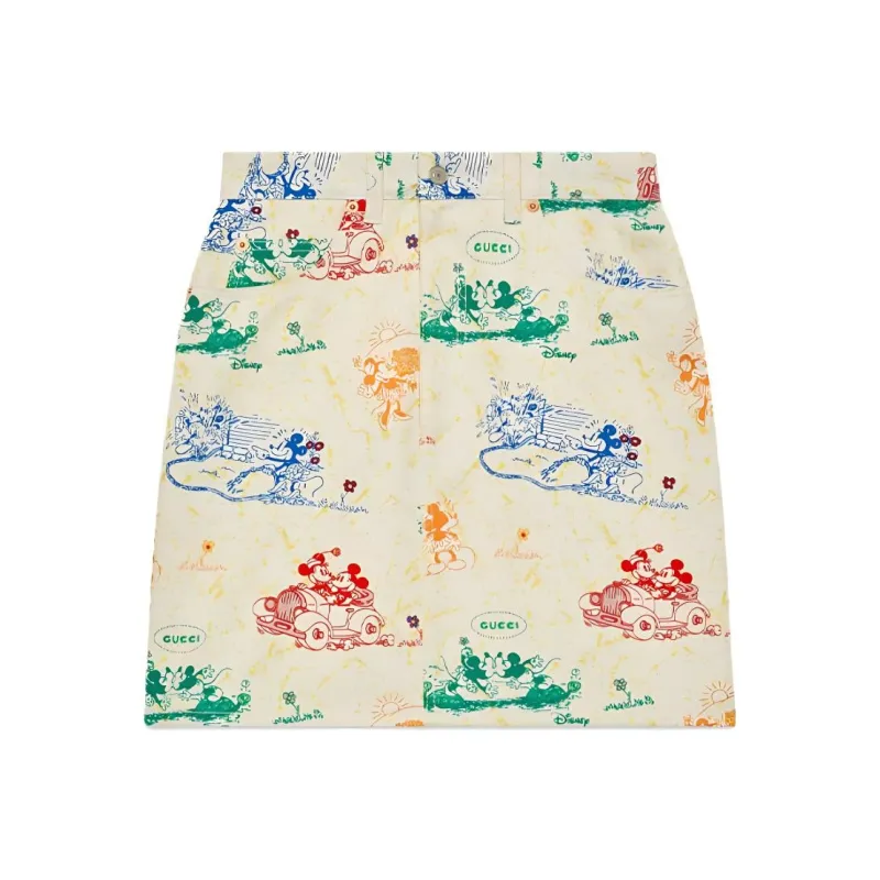 GUCCI FW19 Casual Short Skirts Women's Multicolor-0