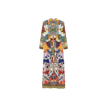 ALICE+OLIVIA Maxi Shirt Dress