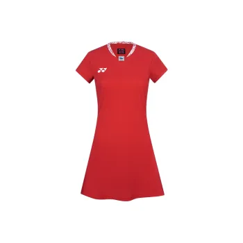 YONEX Short-Sleeved Dresses Women's Diamond Red