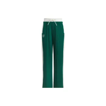 Adidas Originals RETRO SS25 SPORTY CLUB TRACK PANTS Knitted Sweatpants Women's Forest Green