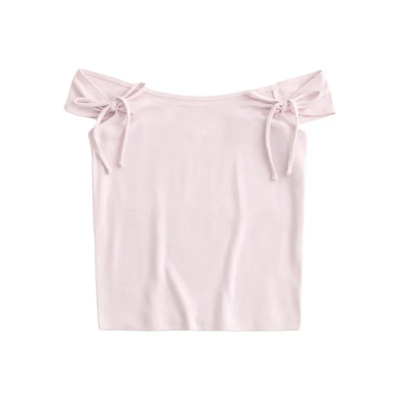 Hollister Regular T Shirt Women's Pink-0