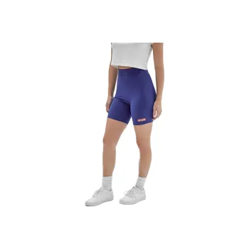 GUESS Side Logo Biker Shorts Casual Shorts Women's Purple