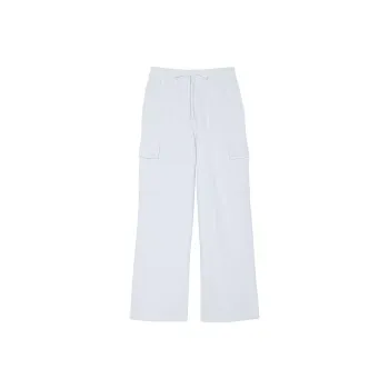 Victoria's Secret PINK Micro Fleece Wide Leg Cargo Pants/HydrangeaBlue Cargo Pants Women's Hydrangea Blue