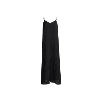 THE SEA LIFE Slip Dress Women's Black Mage
