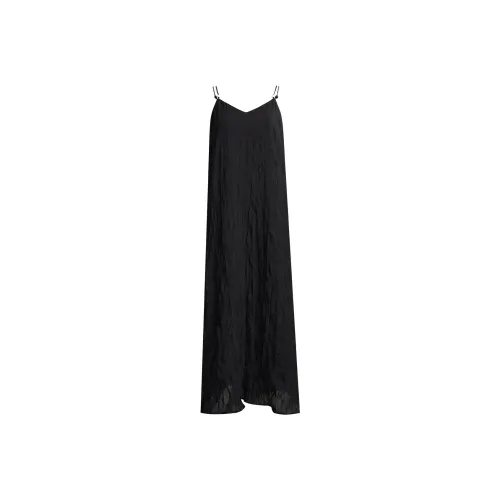 THE SEA LIFE Slip Dress Women's Black Mage