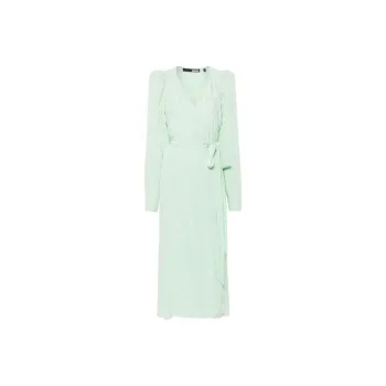 Rotate Jacquard Midi Dress