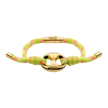 GUCCI Polyester Bracelets Unisex Gold