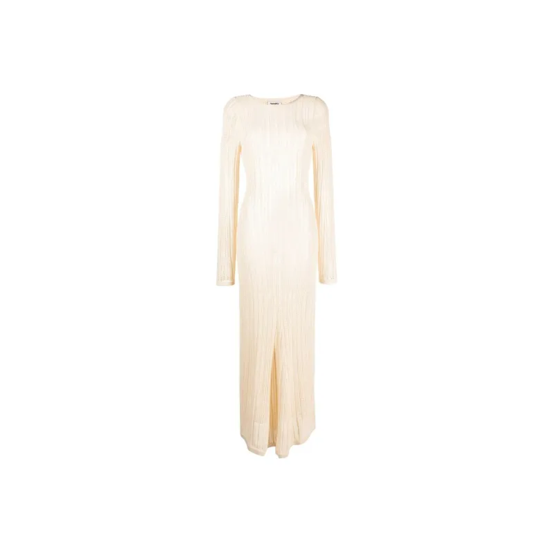 NANUSHKA Open knit Long Dress-0