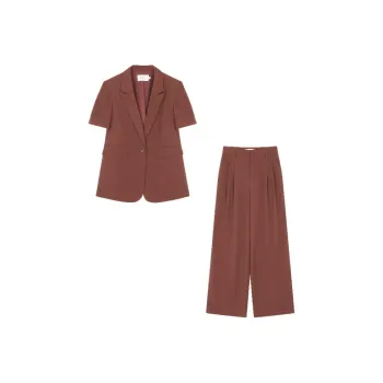 Mo Han Yi Mei Business Suit Women's Vintage Red
