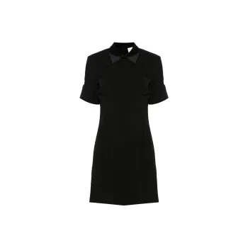 SportMax Cipro Straight Hem Mini Shirt Dress