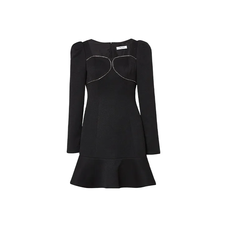 TAMMY TANGS Long Sleeved Dresses Women's Black-0