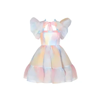 Selkie Short Sleeved Dresses Women's Multicolor
