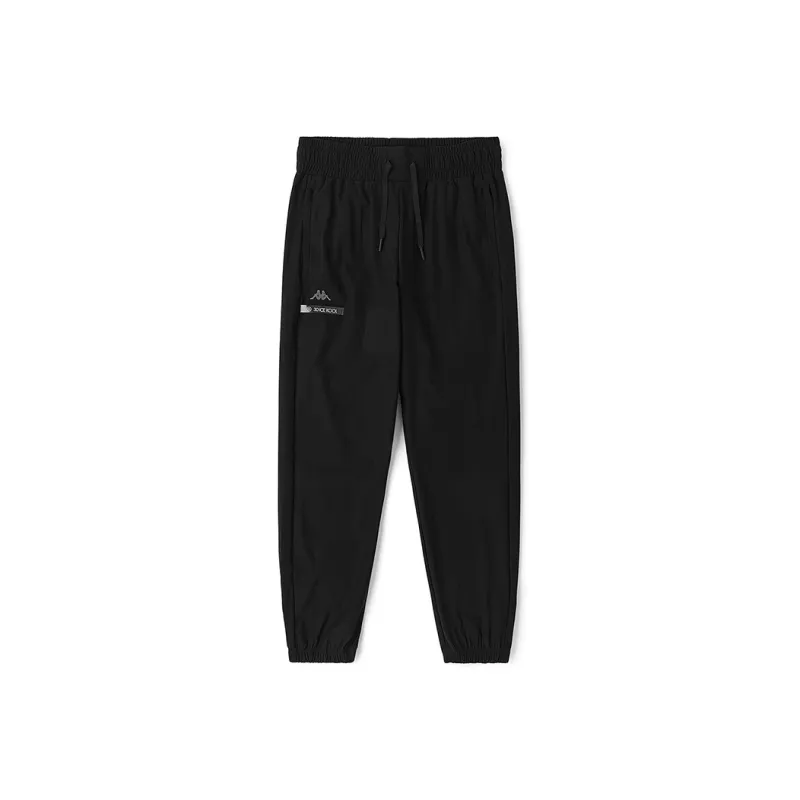 Kappa Knitted Sports Pants Women's Black-0