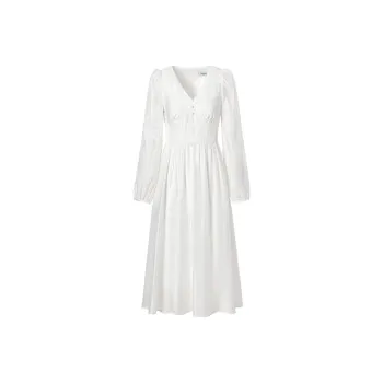 TAMMY TANGS Long Sleeved Dresses Women's White