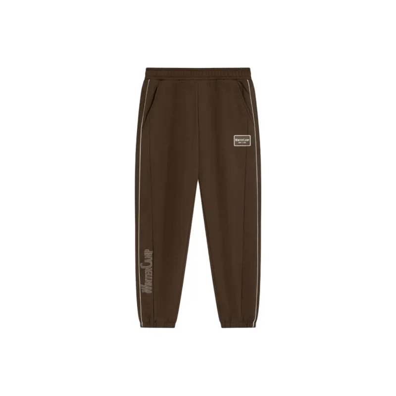 XTEP Knitted Sweatpants Women's Volcanic Brown-0