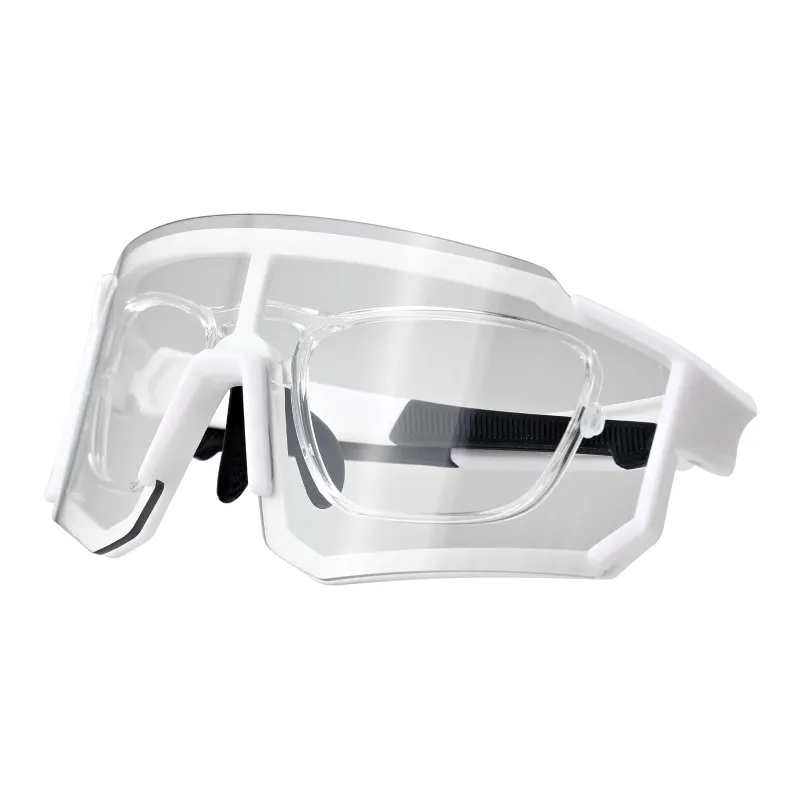 CAMELCROWN TR/Memory Plastic Silicone Irregular Shape Sunglasses Unisex-5