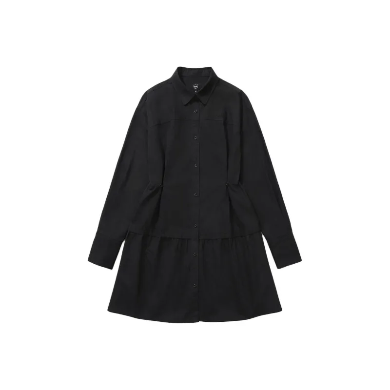 COVERNAT Long Sleeved Dress Women's Black-0