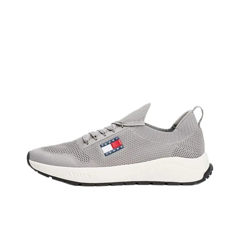 Tommy Hilfiger Trainers Low Top Casual Shoes Men's Gray-0