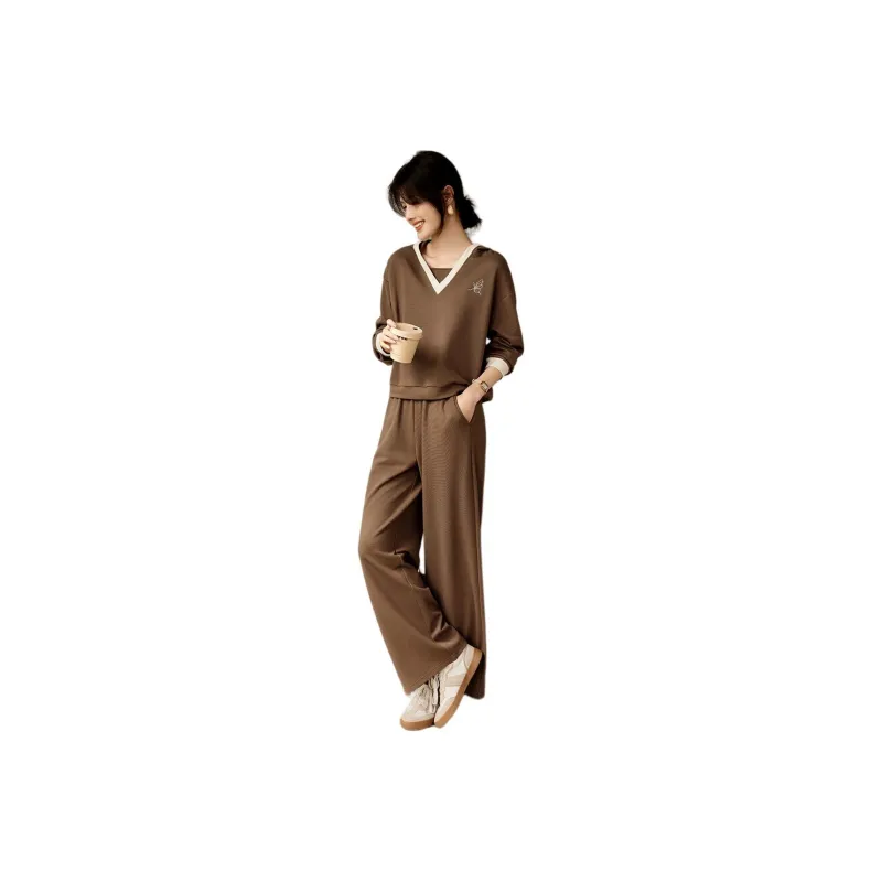 XWI Casual Suits Women's Coffee-0