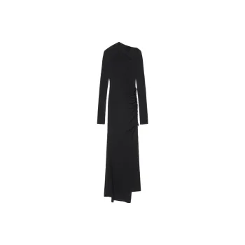 GIVENCHY SS24 Long Sleeved Dress Women's Black