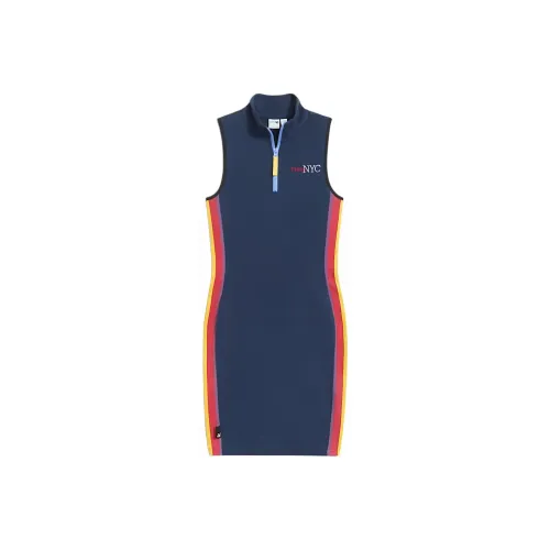 PUMA Sleeveless Dress Women's Blue