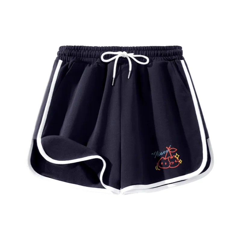 Cotton Casual Shorts Women's-0
