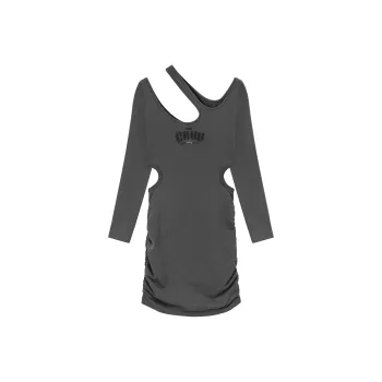 CHUU Long Sleeved Dresses Women's Gray