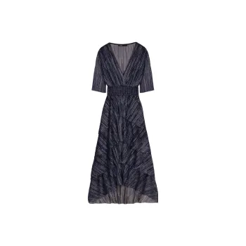 Maje Long-Sleeved Dresses Women's Marine