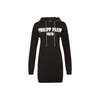 PHILIPP PLEIN Long Sleeved Dresses Women's Black
