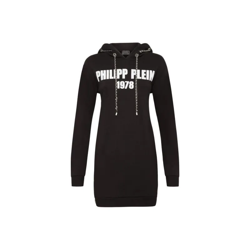 PHILIPP PLEIN Long Sleeved Dresses Women's Black-0