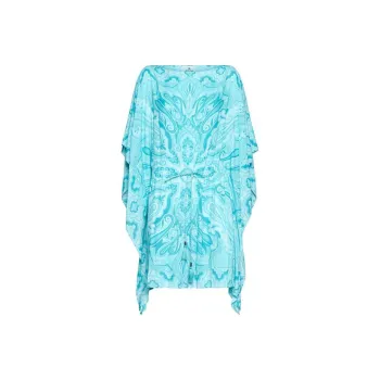 ETRO Paisley Sunburst Mini Dress