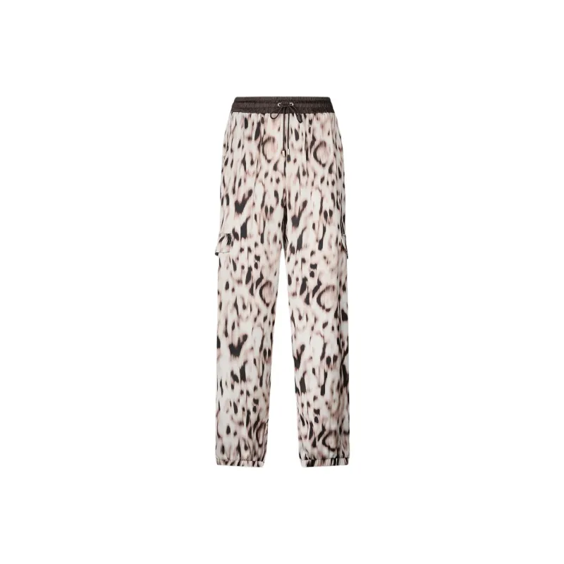 LIU·JO Knitted Sports Pants Women's Brown-0
