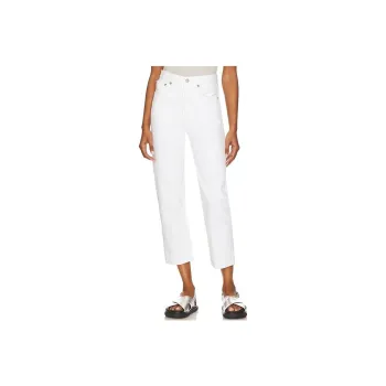 AGOLDE Jeans Women's Salt White