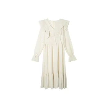 Incolore Long Sleeved Dress Women's Ecru