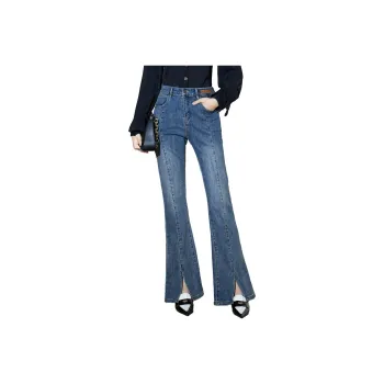 SMEN Jeans Women's Denim Blue