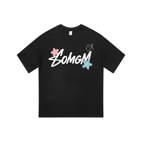COMGM Drop Shoulder Sleeve T Shirt Women's