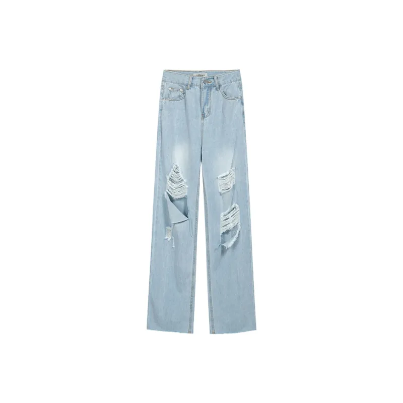 UF9193 Jeans Women's Washed Blue-0