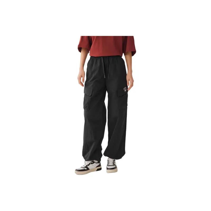 Skechers Knitted Long Pants Knitted Sweatpants Women's Carbon Black-0