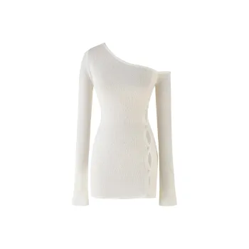 Tiger Mist RYKER DRESS Long-Sleeved Dresses Women's White