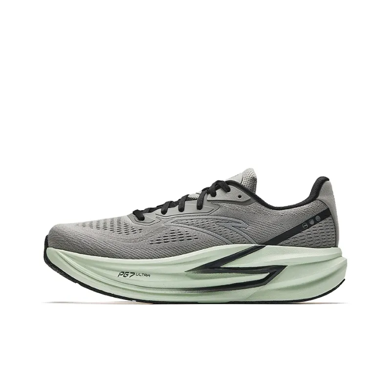 Anta Anti Slip Wear Resistant Low Top Casual Running Shoes Men's Gray-0
