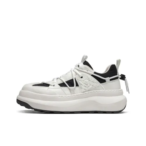Anthony Miles Low Top Casual Shoes Men's White Black