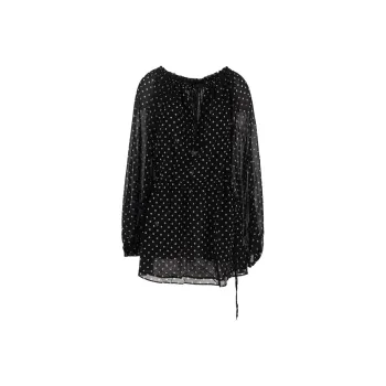 Rotate Long-Sleeved Dresses Women's Black