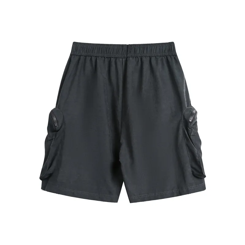 RASHOMONG Cargo Shorts Unisex-11