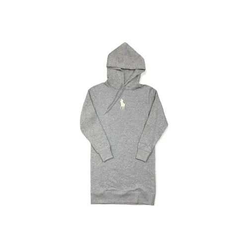 Polo Ralph Lauren FW23 Long Sleeved Dresses Women's Gray