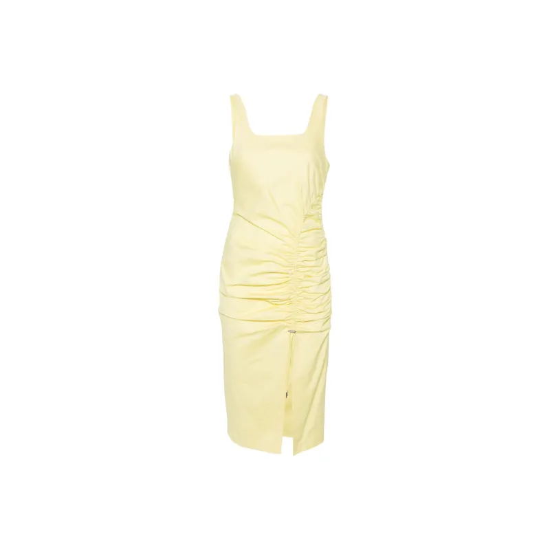 KARL LAGERFELD / Karl Lagerfeld Jeans Draped Stretch cotton Dress-0