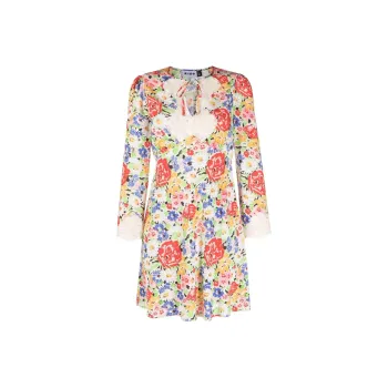 Rixo Long-Sleeved Dresses Women's Multicolor