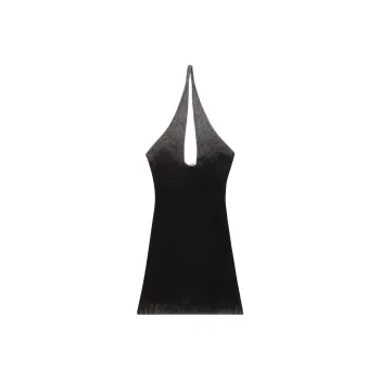 DIESEL M Larisa Short Halter Dress 'Deep/Black'