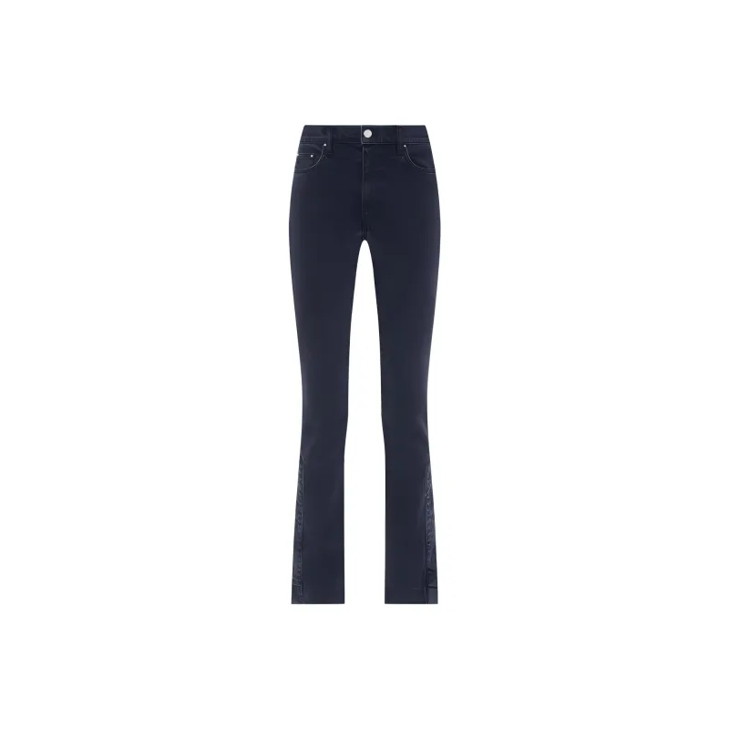 AMIRI Kick High-rise Flared Jeans-0
