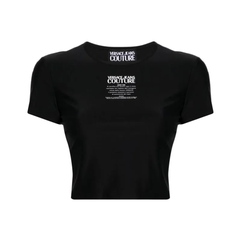 VERSACE JEANS Logo print T shirt-0